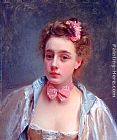 Gustave Jean Jacquet Dressed for the Ball painting